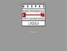 Tablet Screenshot of museomuspac.com